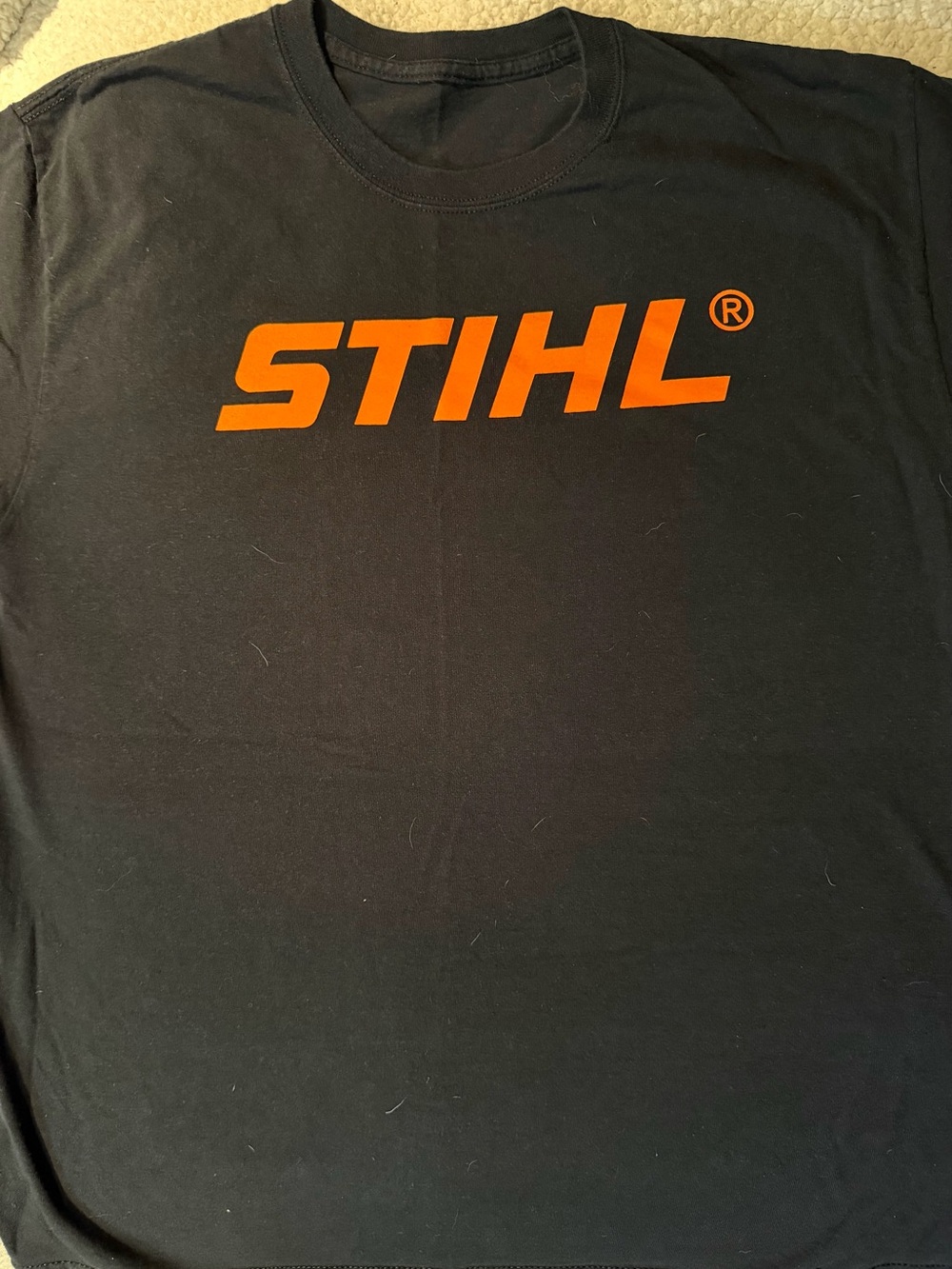 Men’s Stihl Black Logo T‑Shirt